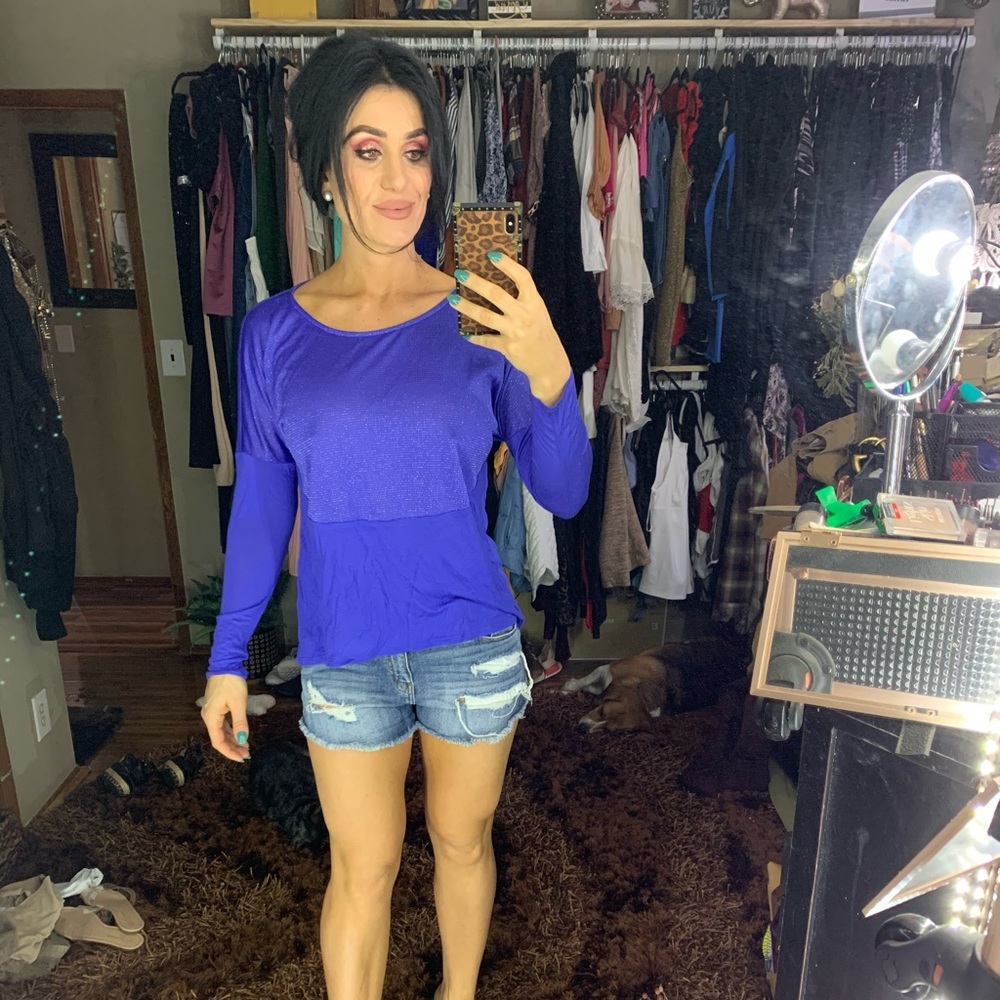 💜j-Lo purple top💜